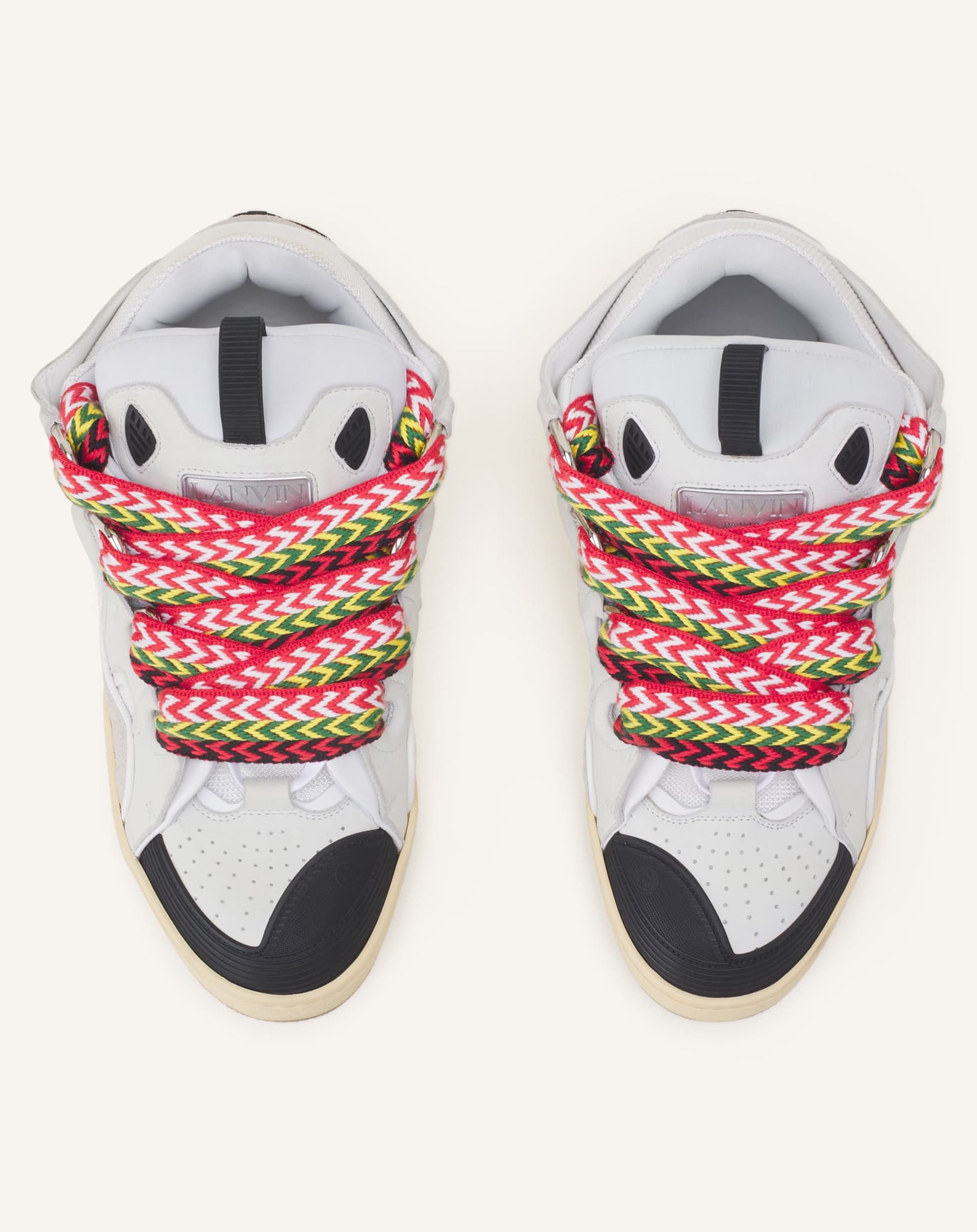 LANVIN CURB SNEAKERS IN LEATHER