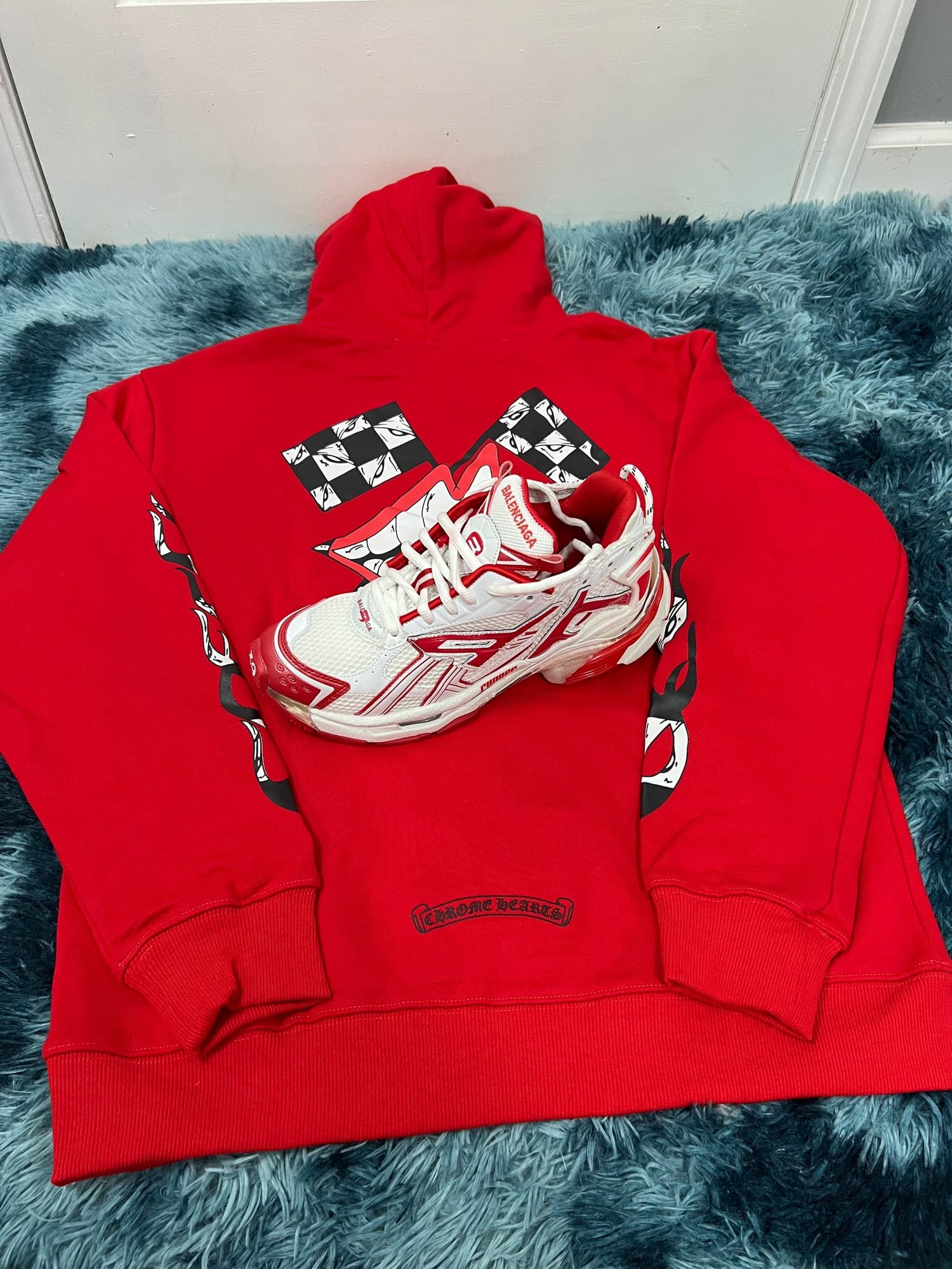 BALENCIAGA & CHROME HEART SET