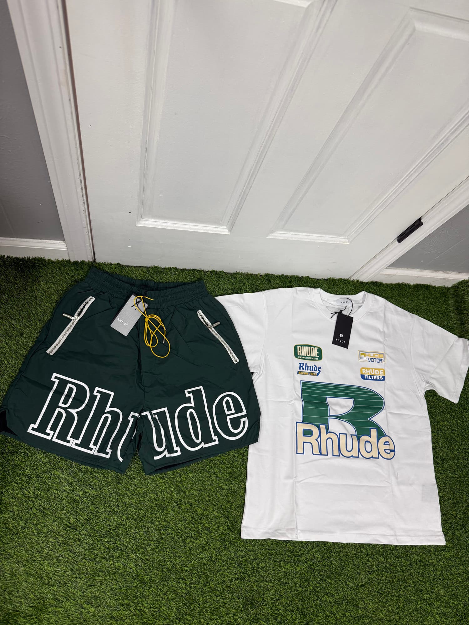 RHUDE SHORT SET