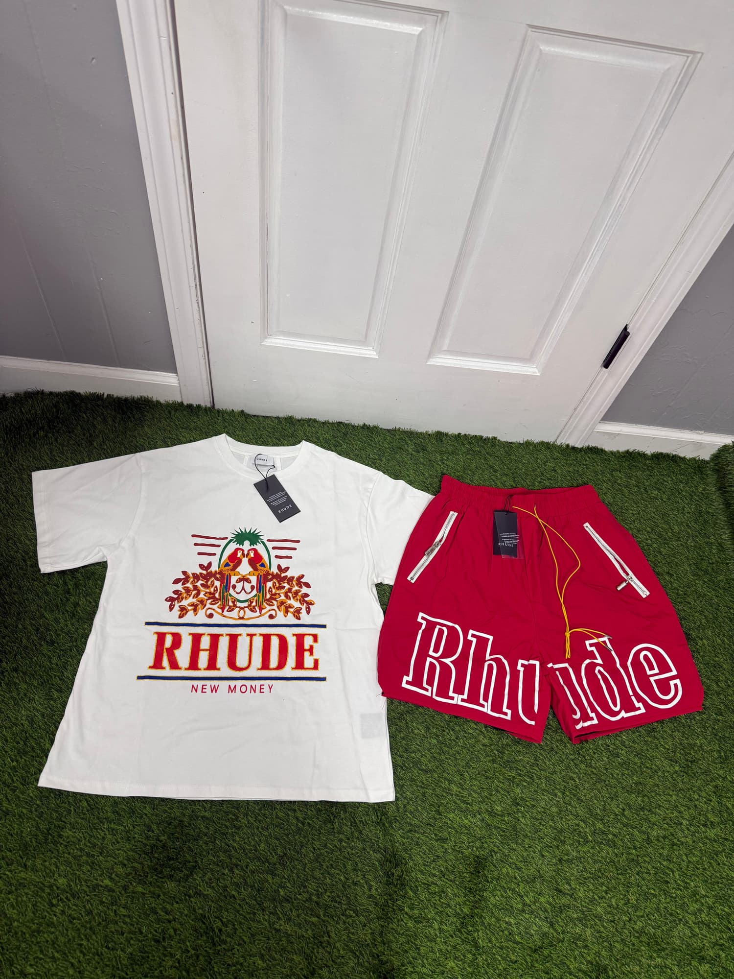 RHUDE SHORT SET