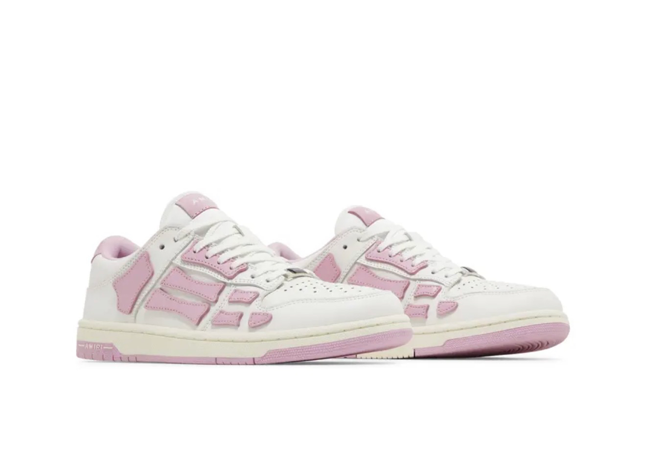 Amiri  Skel Top Low 'White Pink'