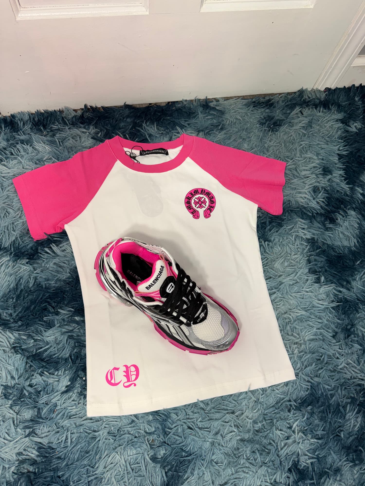 Chromeheart and Balenciaga set